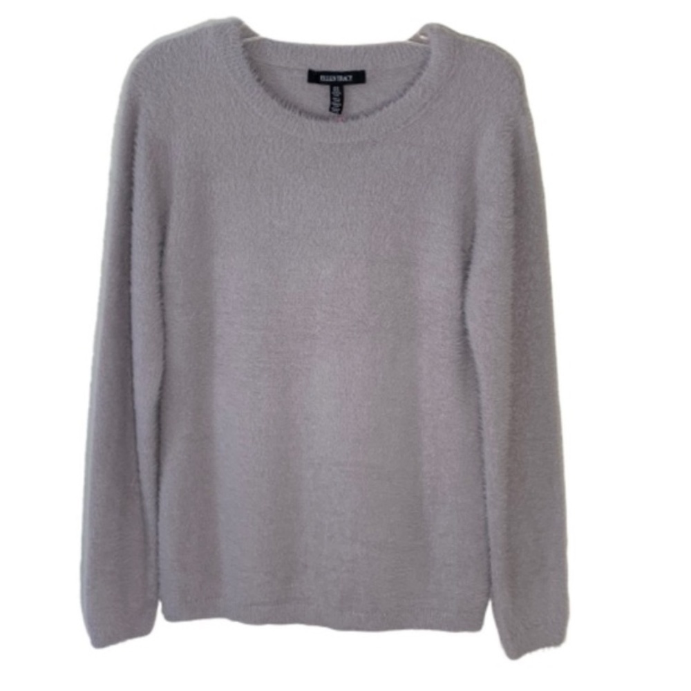 Ellen Tracy Downtown Glam So Soft Fuzzy Sweater
